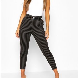 Boohoo Pinstripe Pants size 10 Petite